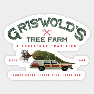 Classic Christmas: Griswold's Tree Farm Sticker